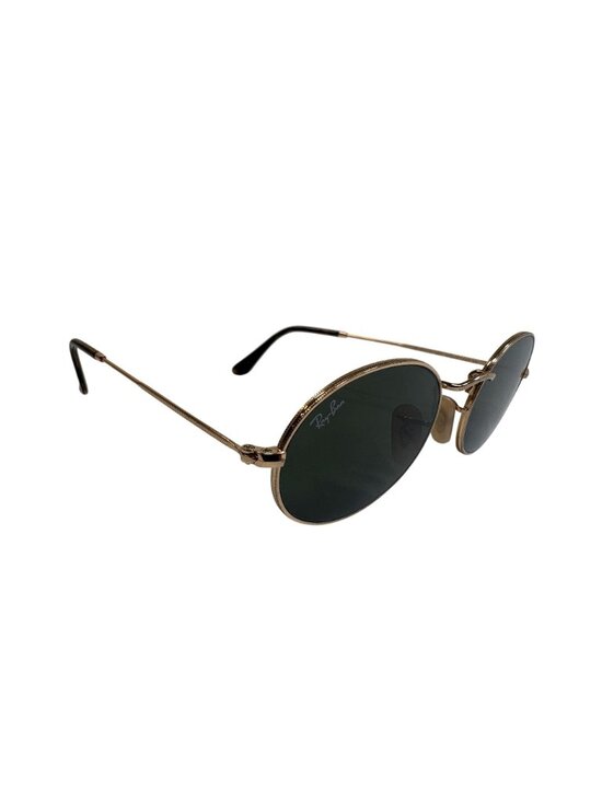 Ray-Ban Oval Sunglasses RB 3547-N in Polished Arista Gold Green main image 8